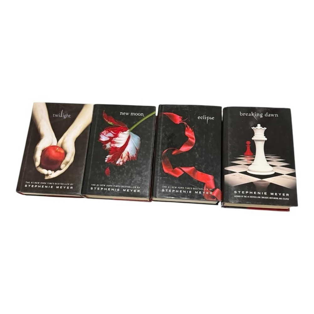 Twilight Saga Set Of 4 Hardcover Books Stephenie Meyer 1st Edition Vampire
